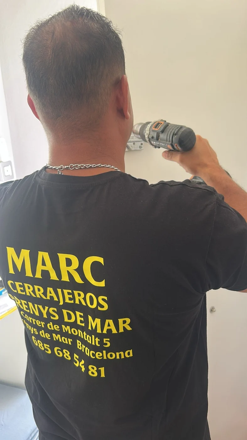 Cambio de cerradura realizado por Marc Cerrajeros en Arenys de Mar